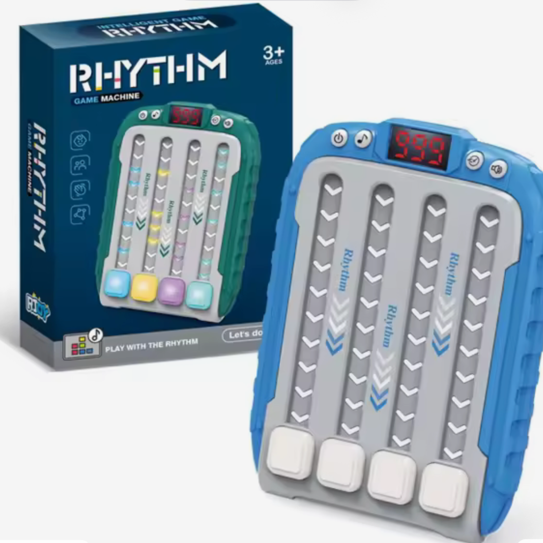 Juego de Pulsación Rítmica con Luz y Sonido