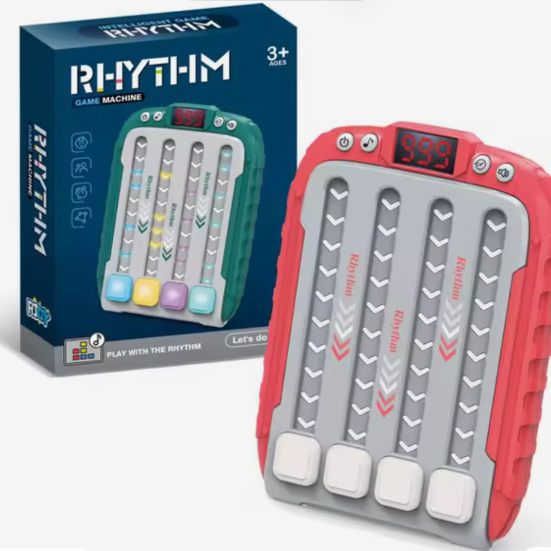 Juego de Pulsación Rítmica con Luz y Sonido