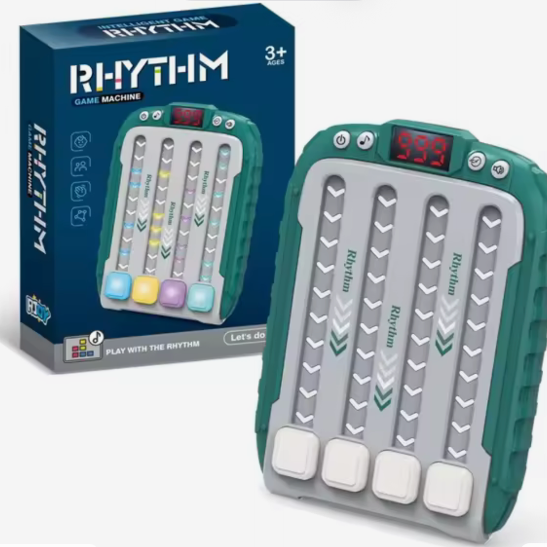 Juego de Pulsación Rítmica con Luz y Sonido